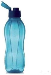 Эко-бутылка (750 мл) в синем цвете с клапаном