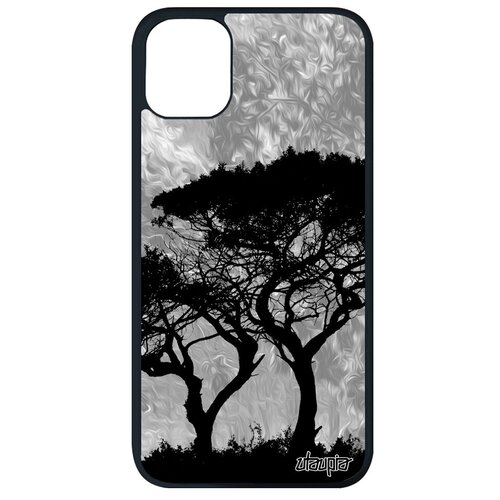 фото Чехол на телефон // apple iphone 11 pro max // "гренадил" природа дерево, utaupia, серый