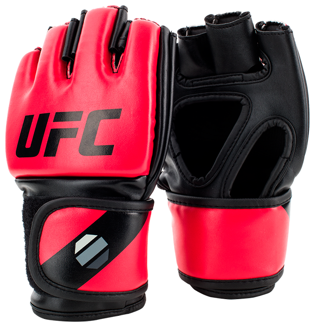 Перчатки UFC для MMA 5 унций красные (S/M)