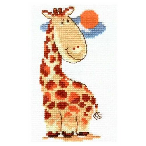 Алиса набор для вышивания 0-039 Жирафик 7 х 13 см набор для вышивания детский алиса 0 039 жирафик 7 х 13 см
