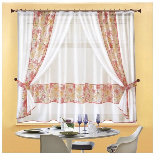 РеалТекс Классические шторы Bab Цвет: Оранжевый