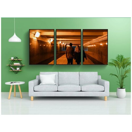 фото Набор модулных постеров для интерьера "смерть, уход, прошлое" 60x90 см. в тубусе, без рамки lotsprints