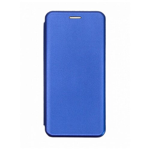Чехол книжка с магнитом для Samsung J6 Plus (2018) (синий)