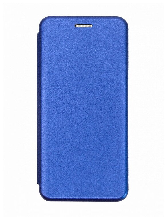 Чехол книжка с магнитом для Xiaomi Redmi 8 (синий)