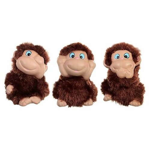 фото Три мудрые обезьяны, 7 см, (набор 3 шт.), snowmen е96099