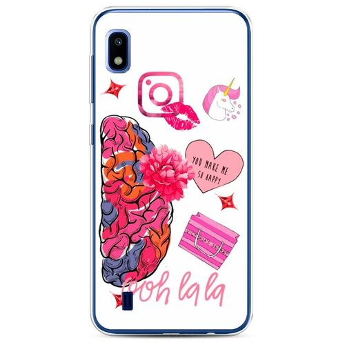 фото Силиконовый чехол "her brain" на samsung galaxy a10 / самсунг галакси а10 case place