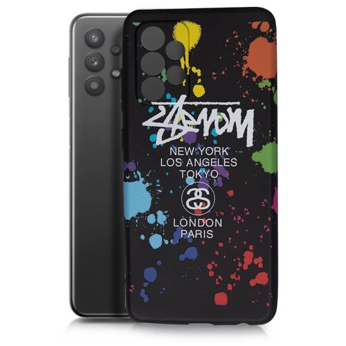 фото Противоударный чехол для samsung galaxy a32 / накладка / бампер с защитой камеры pduspb