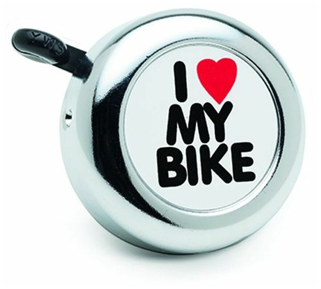 Звонок BELL ELC RINGER I LOVE MY BIKE (Chrome)