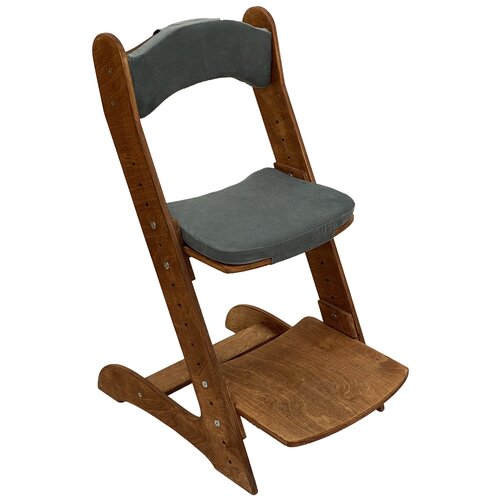 Купить Растущий стул для детей Компаньон , светлый орех с комплектом подушек Anthracite, ДВИЖЕНИЕ - ЖИЗНЬ, Стульчики для кормления