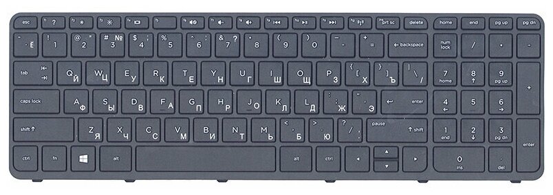 Клавиатура Vbparts для HP Pavilion 15-E 009053 627₽