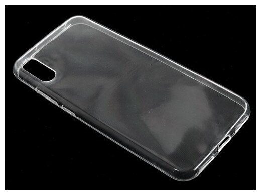 Силиконовый чехол Jack Case для Huawei Honor 8A прозрачный