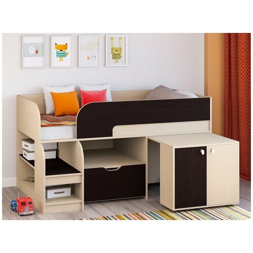 фото Двухъярусная кровать рв-мебель 124667/7