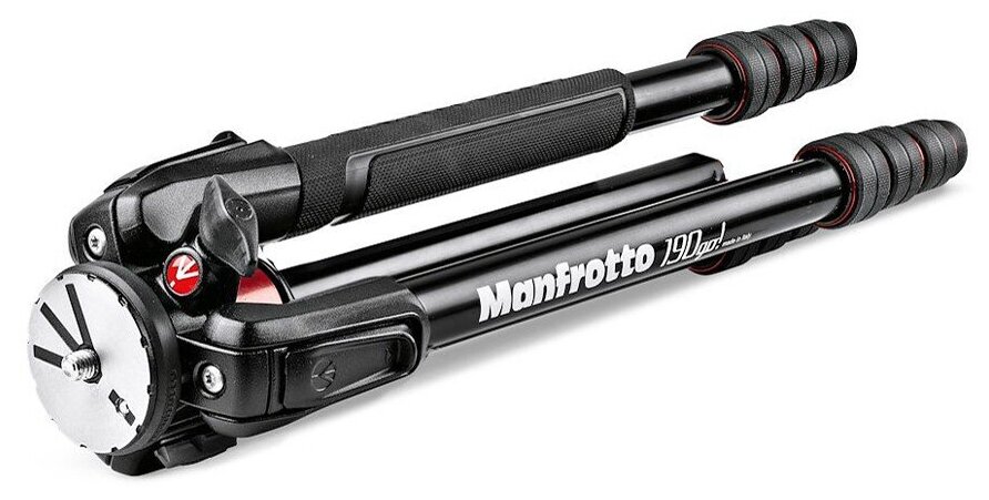 Штатив Manfrotto MT190GOA4 черный - фото №8