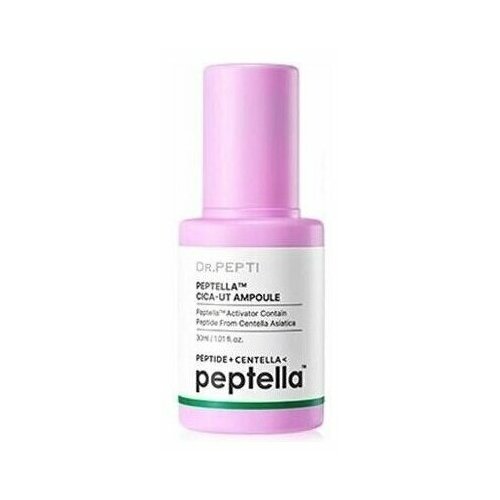 Концентрированная сыворотка-активатор Peptella Cica-Ut Ampoule, Dr. Pepti+, 30 мл.