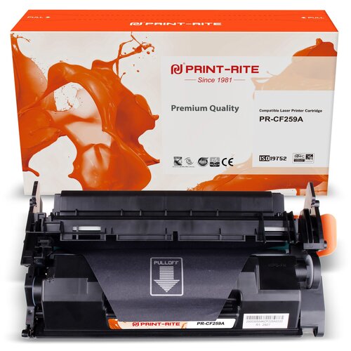 Картридж лазерный Print-Rite TFHB83BPU1J PR-CF259A CF259A черный (3000стр.) для HP LJ M304/M404/MFP M428 тонер картридж 7q cf259a для hp lj m404 m428 3000 стр новая версия чипа