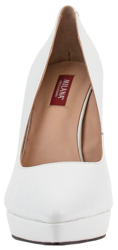 Туфли женские всесезонные MILANA 221033-1-1301 белый размер 35 - фотография № 5