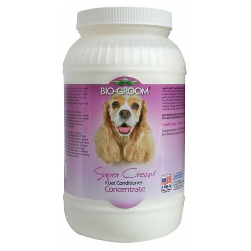 Bio-Groom Кондиционер-концентрат (концентрат 1:30) Bio-Groom Super Cream, 1.68кг bio groom so gentle cream кондиционер гипоаллергенный 355 мл 2 шт