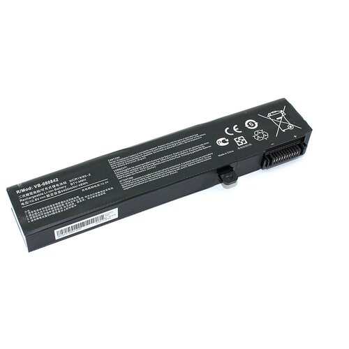 Аккумуляторная батарея для ноутбука MSI GE62 GE72 (BTY-M6H) 10.8V 4400mAh OEM аккумулятор для ноутбука msi ge62 10 86v 4730mah pn bty m6h