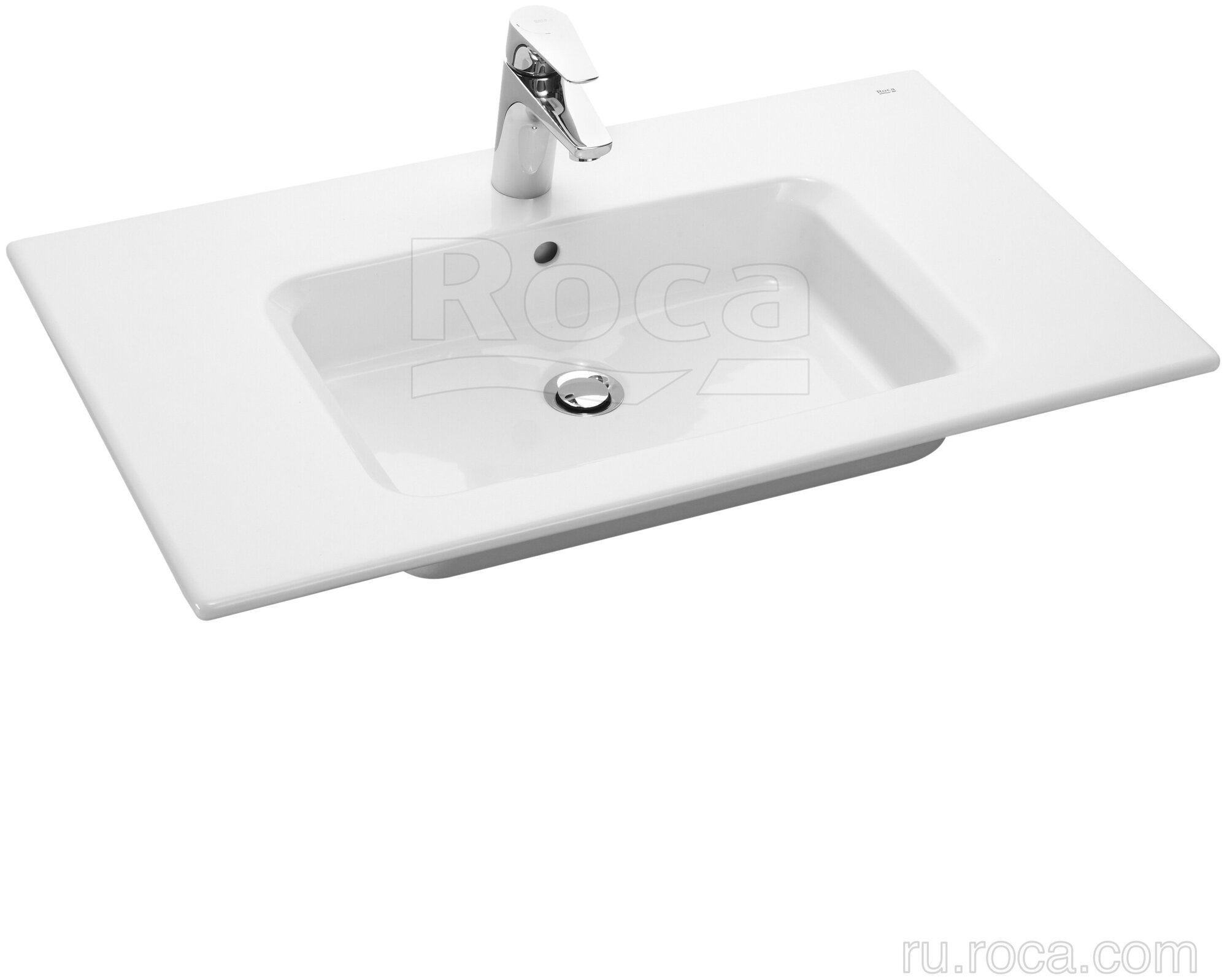 фото Раковина Roca The Gap мебельная 80x46 см 3279A4000