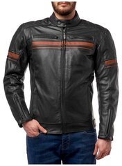 Куртка кожаная MOTEQ Challenger, мужской(ие), черный/коричневый, размер M