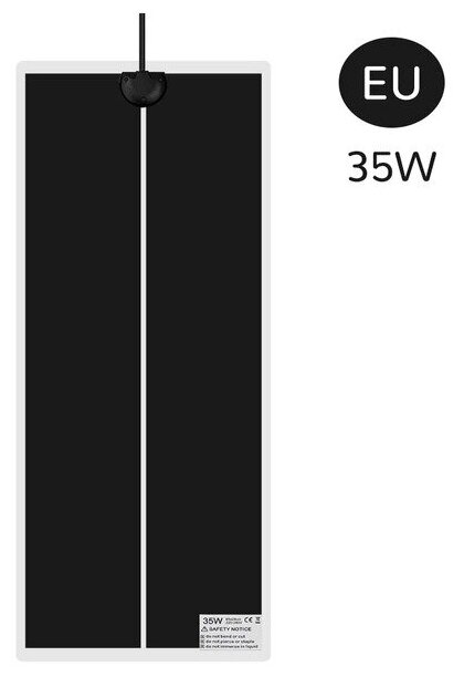 Коврик 35 Ватт 28 x 65 см для подогрева террариумов, рассады, сушки обуви, овощей - фотография № 4