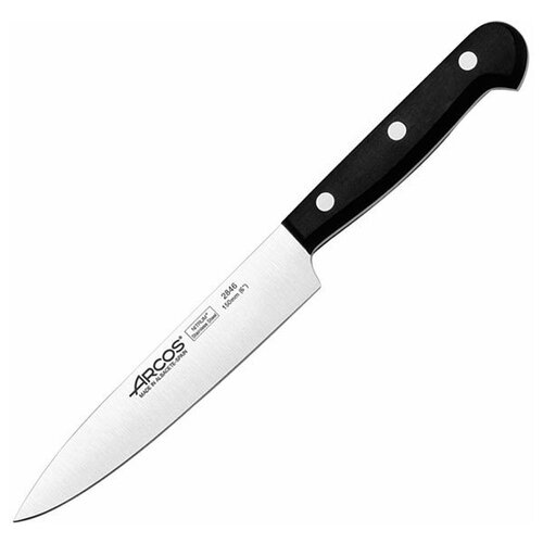Нож поварской «Универсал» L=26.3/15 см черный ARCOS 284604 4072401