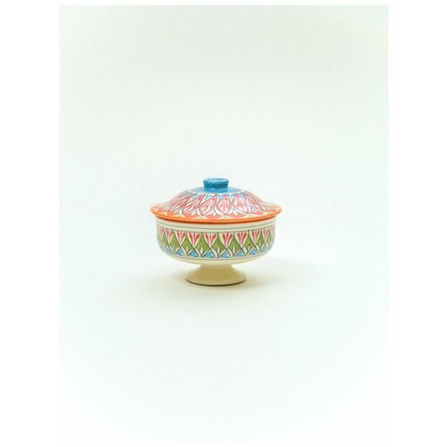 Сахарница керамическая с ручной росписью 300 мл (модель С11РМ222)