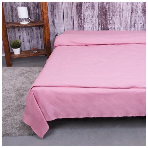 Пододеяльник из поплина цвет Брусника Евро | Вселенная текстиля | 100% хлопок | Пододеяльник Евро однотонный | Пододеяльник 240х215 в спальню, для дома, для дачи, для отелей, для гостиницы