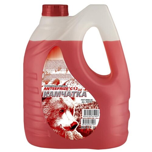 Антифриз Камчатка G12 красный - 10кг
