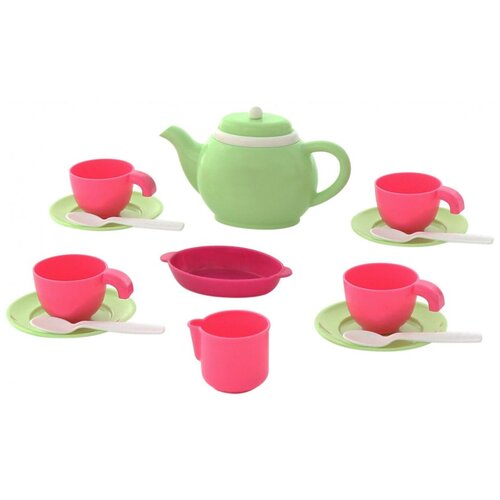 фото Полесье набор детской посуды на 4 персоны (16 элементов) (в сеточке)