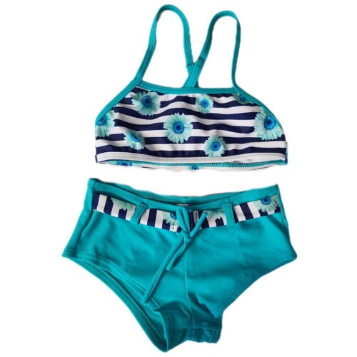 Купальник детский (9218) Бирюзовый р.32