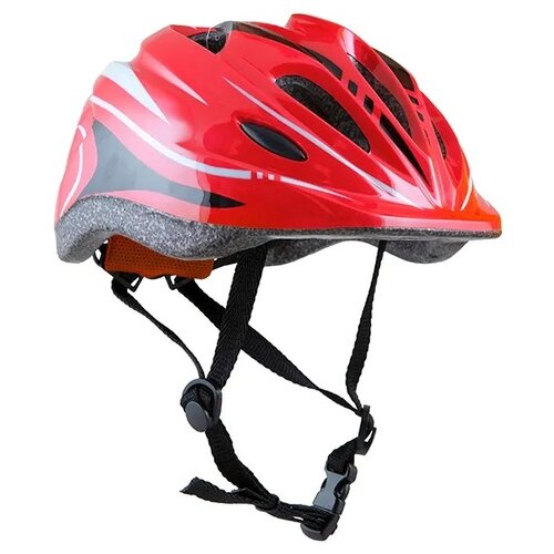 Шлем защитный Maxiscoo, MSC-H101903M, M, красный шлем детский подростковый размер 52 56 см police ventura
