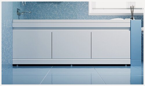 Изображение товара Экран под ванну Alavann Soft МДФ 160 откидной c корзинами