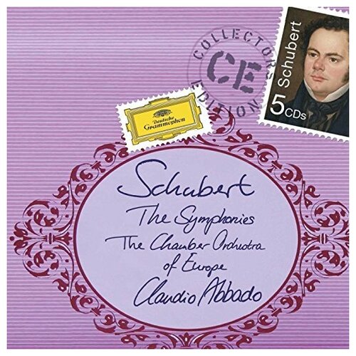 Schubert: The Symphonies - Chamber Orchestra of Europe, Claudio Abbado (5 CD) claudio abbado vienna philharmonic tschaikowsky symphonie nr 4 486 4514