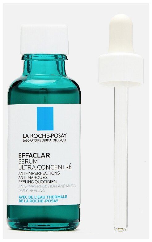 Ультраконцентрированная сыворотка La Roche-Posay с эффектом пилинга и комплексом трех кислот для жирной проблемной кожи, 30 мл - фото №4