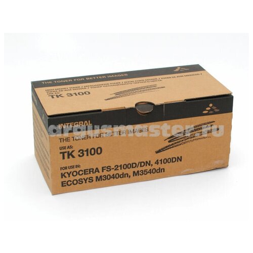 Тонер-картриджи Integral IN-TK3100 чип kyocera fs 2100d 2100dn m3040dn m3540dn tk3100 12 5k elp elp ch tk3100