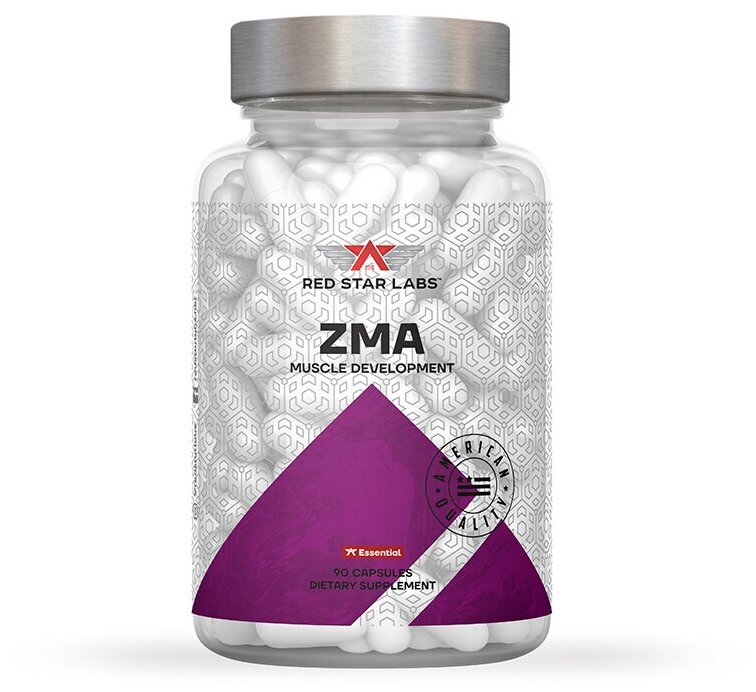 ZMA - цинк + магний + аспарагиновая кислота, 90 капсул