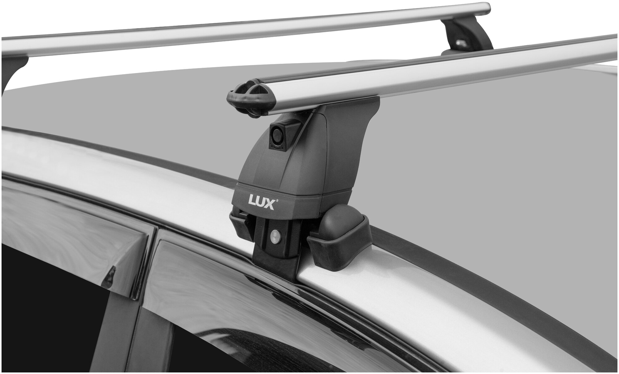 Багажная система 3 "LUX" с дугами 1,2м аэро-классик (53мм) для а/м Volkswagen Polo 2020-. г. в. и Skoda Rapid 2020-. г. в.