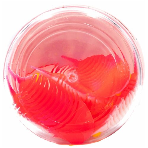 Силиконовая приманка NyaskiClub пупа 50 мм 28 гр СЫР Белый - Розовый 8 шт 845₽