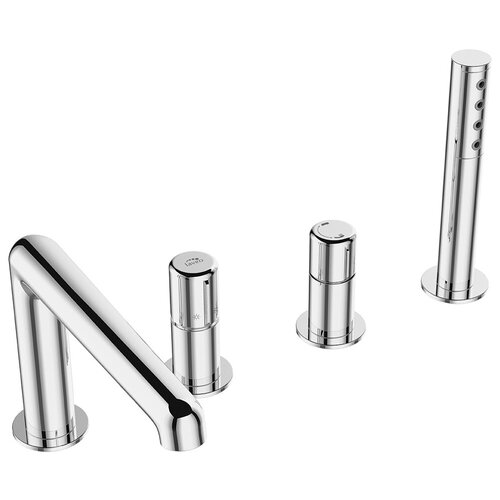 Смеситель на борт ванны Laveo Pretto BAO_014D хром