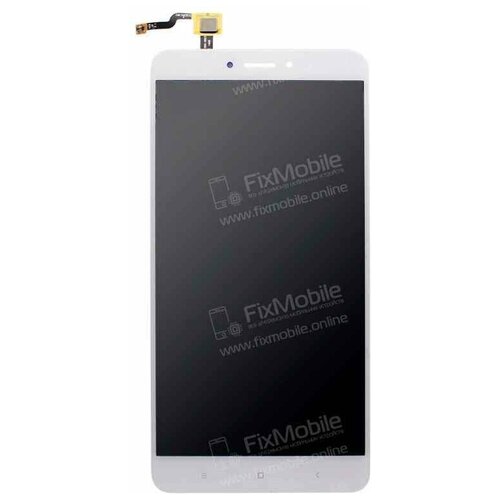Дисплей с тачскрином для Xiaomi Mi Max 2 (белый) (AA)