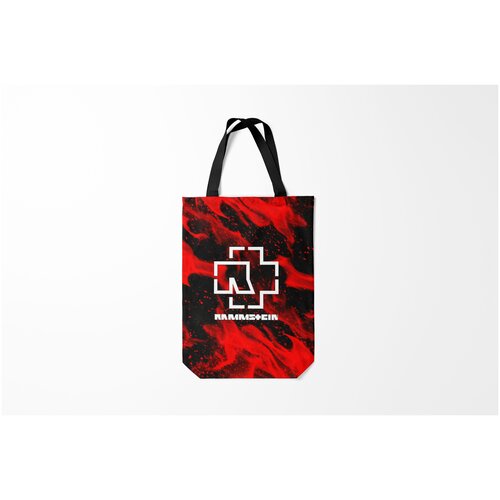 фото Сумка-шоппер / 31х42 см / рок / rammstein рамштайн burnettie