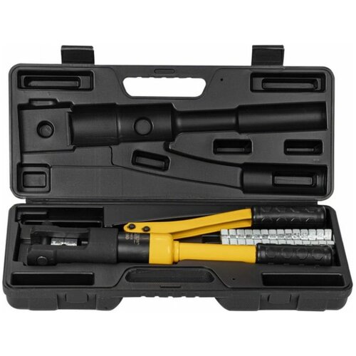 Кримпер Deli Tools DL-YQ120 желтый