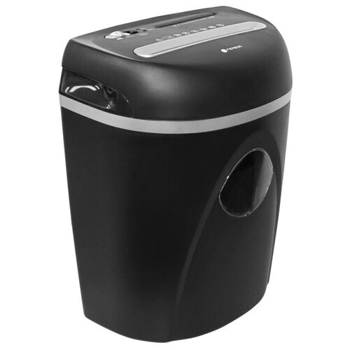 уничтожитель бумаг fellowes powershred 79ci fs 46790 p 4 фрагменты 16л 23лтр скрепки скобы плкарты cd crc 4679001 Шредер Heleos УП23-4 черный/серебристый (секр. P-4) фрагменты 13лист. 23лтр. скрепки скобы пл. карты CD