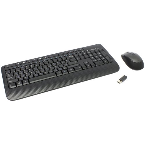 Клавиатура и мышь Microsoft Wireless Optical Desktop 2000 Black USB