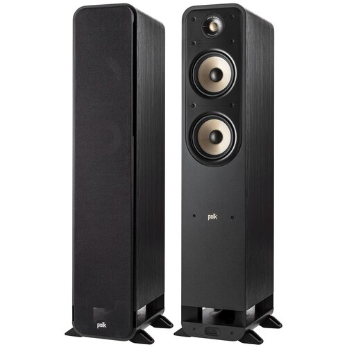 Акустическая система Polk Audio SIGNATURE ELITE ES50 black, комплект 2шт встраиваемая акустическая система polk audio rc55i назначение hi fi белый