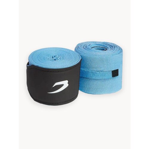 Бинты боксерские Boxraw BXRW-HWV3-3, длина 3м, хлопок, голубой