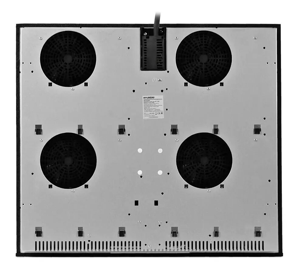 Индукционная варочная панель HYUNDAI , индукционная, независимая, белый - фото №14