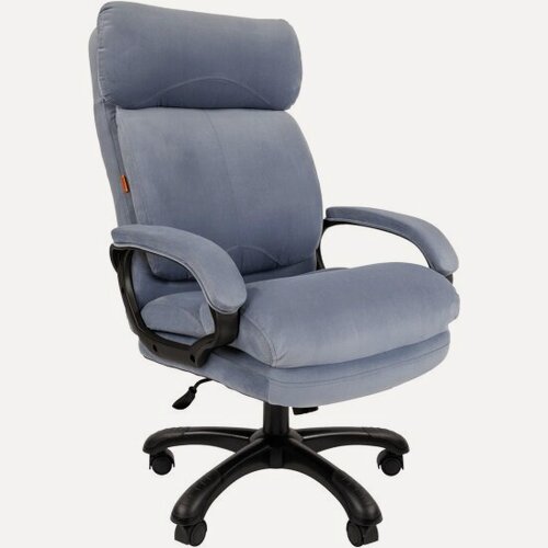 Изображение товара Кресло руководителя Chairman Home 505 Россия ткань Т-71 голубой (черный пластик)