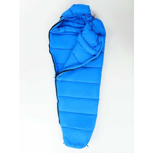 Спальный мешок кокон с капюшоном синий 721500₽
